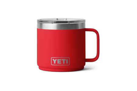 RAMBLER 14 OZ CL MUG 2.0 MS RESCUE RED