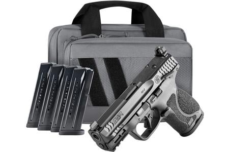 Smith & Wesson MP9 M2.0 Compact 9mm Optic Ready Pistol with Five Magazines and Savior Pistol Ca