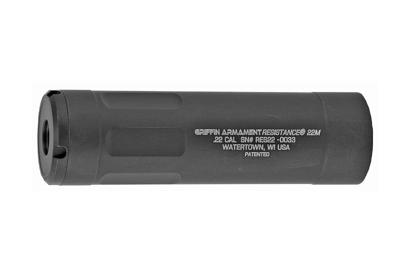 Griffin Armament Resistance 22M 22 Caliber Suppressor