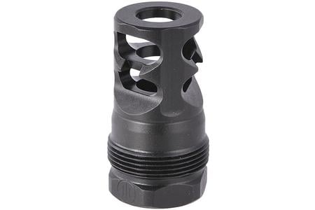 FRC FLAT 2-PORT 223 CALIBER 1/2-28 THREADS COMPENSATOR