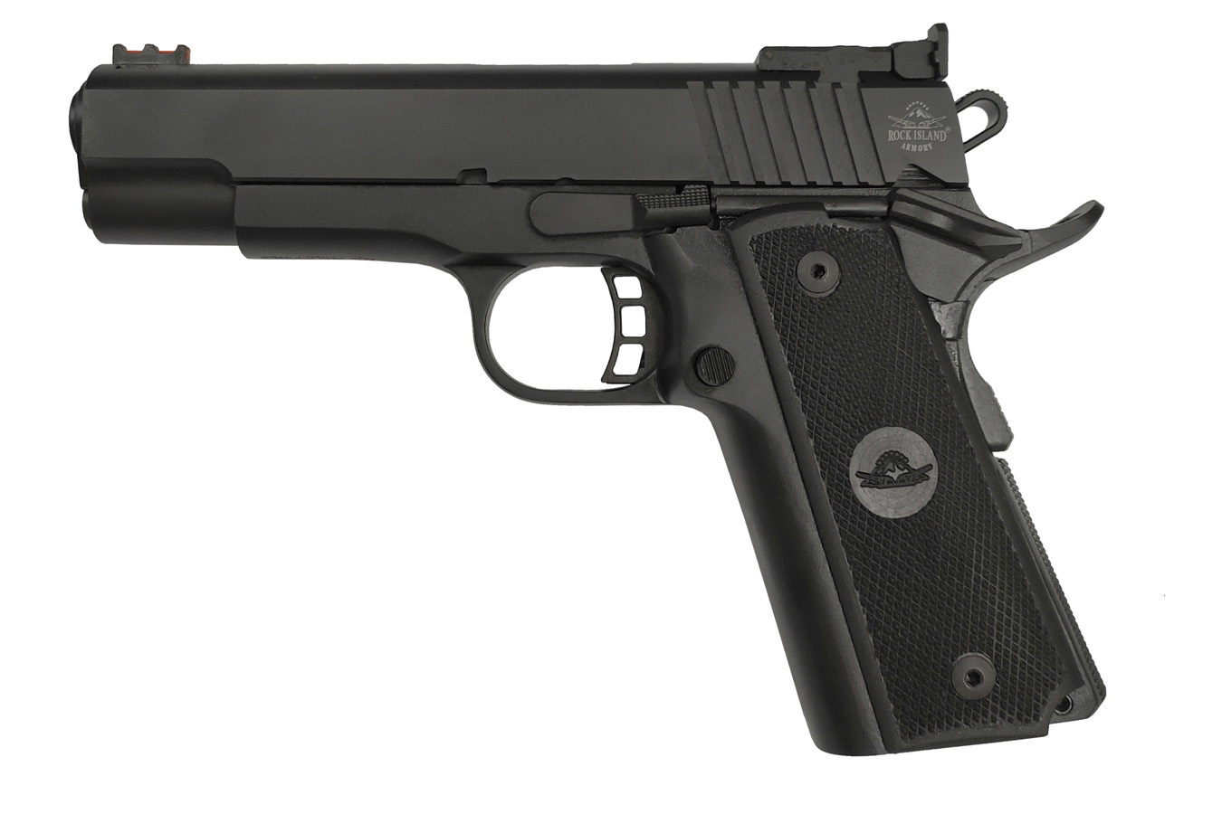 Rock Island Armory TCM Armorlube 22 TCM Pistol with Black Rubber Grips