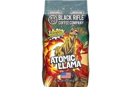 ATOMIC LLAMA CINNAMON SUGAR GROUND COFFEE 11OZ
