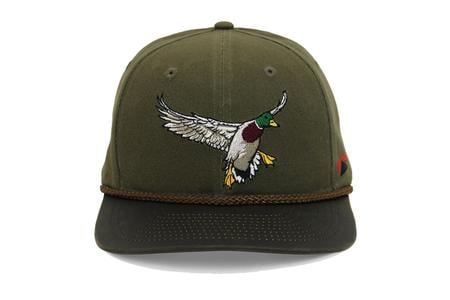 CANVAS DRAKE HAT OLIVE