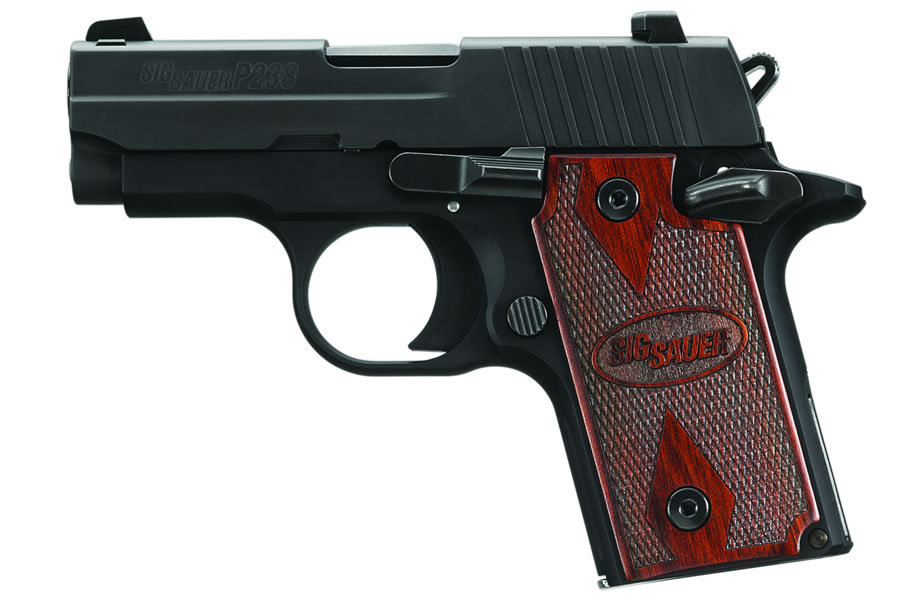 SIG SAUER P238 ROSEWOOD 380ACP WITH NIGHT SIGHTS