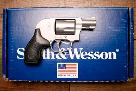 SMITH AND WESSON 638-3 38 SPECIAL POLICE TRADE-IN 