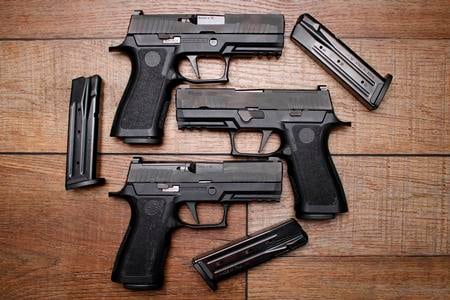 P320 9MM XCARRY POLICE TRADE-IN (VERY GOOD) CONDITION