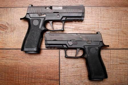 P320 9MM XCARRY POLICE TRADE-IN (FAIR) CONDITION