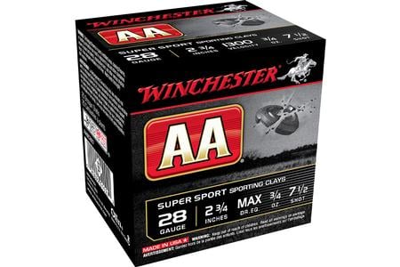 WIN AASC287VP  AA SPT CLY 28 2.75 7.5  3/4 100/5