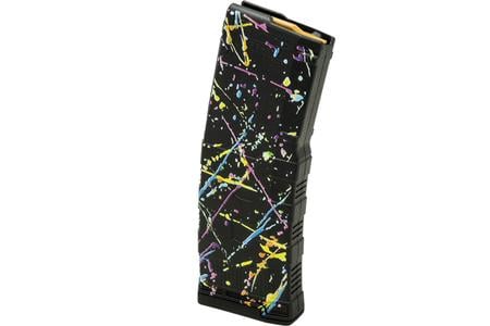 AR15 30RND 5.56MM NEON SPLATTER MAG