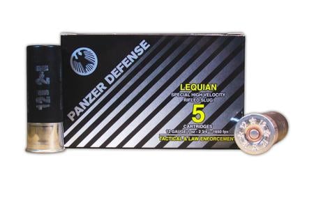Panzer Arms 12 Gauge 2 3/4i n 1oz Rifled Slug Lequian Special HV 5/Box