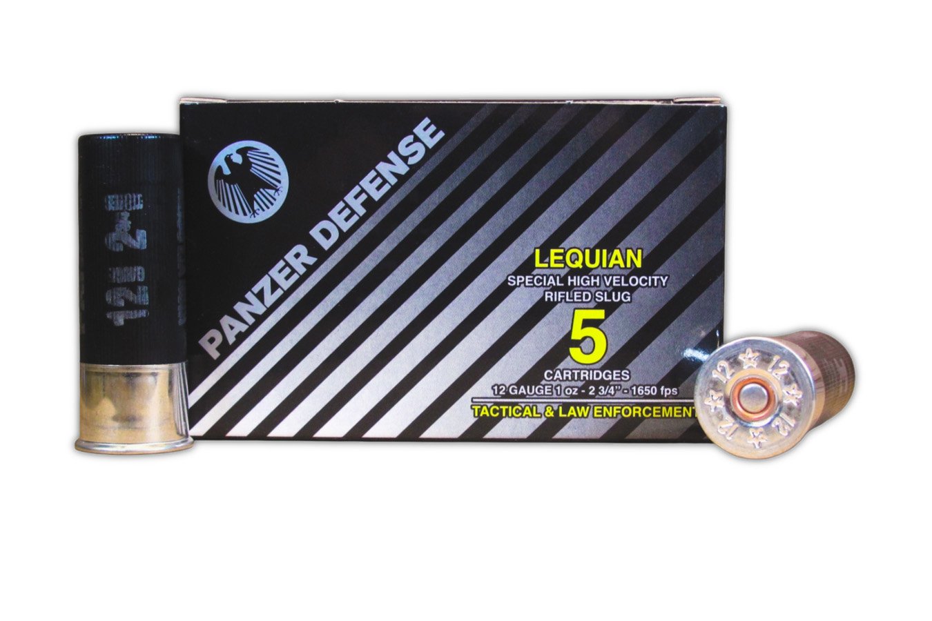 Panzer Arms 12 Gauge 2 3/4i n 1oz Rifled Slug Lequian Special HV 5/Box
