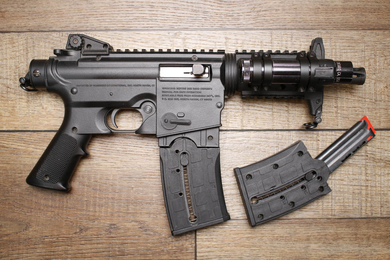 Mossberg 715P 22 LR Police Trade-In Pistol with Flashlight