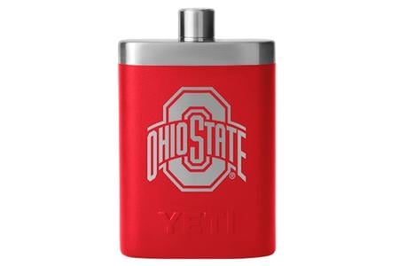 OHIO STATE FLASK RED