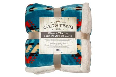 TURQUOISE SOUTHWEST THROW