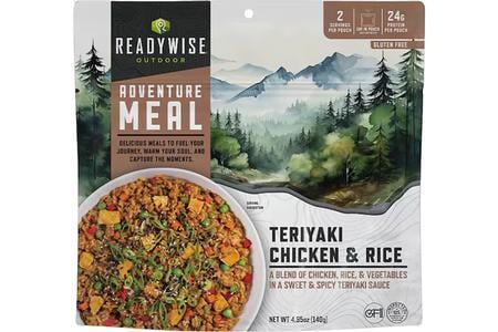 CASUAL CAMPER ADVENTURE MEALS TERIYAKI CHICKEN AND RICE