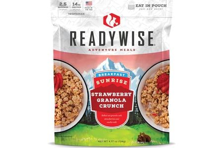 CASUAL CAMPER ADNVENTURE MEALS STRAWBERRY GRANOLA CRUNCH