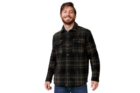 MOUNTAIN RIDGE SUEDED CHILL OUT FLEECE JACKET
