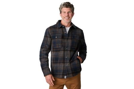 MOUNTAIN RIDGE SUEDED CHILL OUT FLEECE JACKET