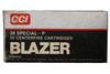 CCI AMMUNITION 38 SPL+P 158GR JHP POLICE TRADE AMMO 