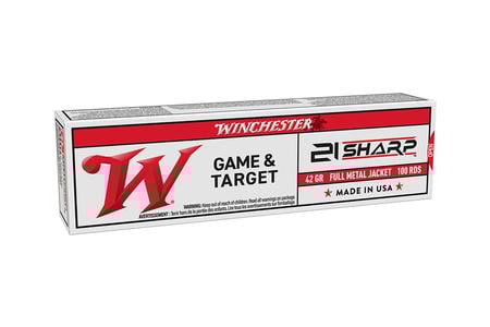 WIN USA21   USA GAMETARGT  21SHRP 42GR FMJ 100/20