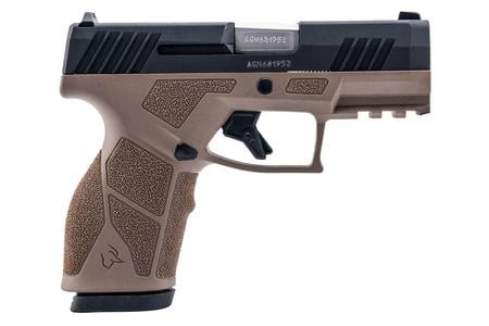 GX2 9MM 3.37 IN BARREL  BLACK SLIDE BROWN FRAME