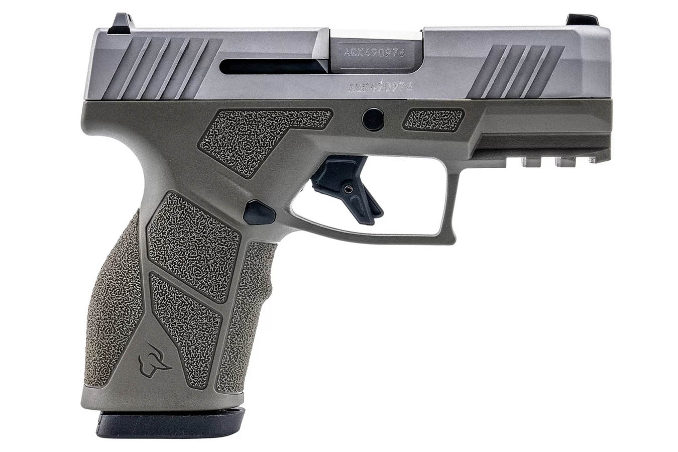 No. 11 Best Selling: TAURUS GX2 9MM 3.37 IN BARREL STAINLESS SLIDE OD GREEN POLYMER FRAME
