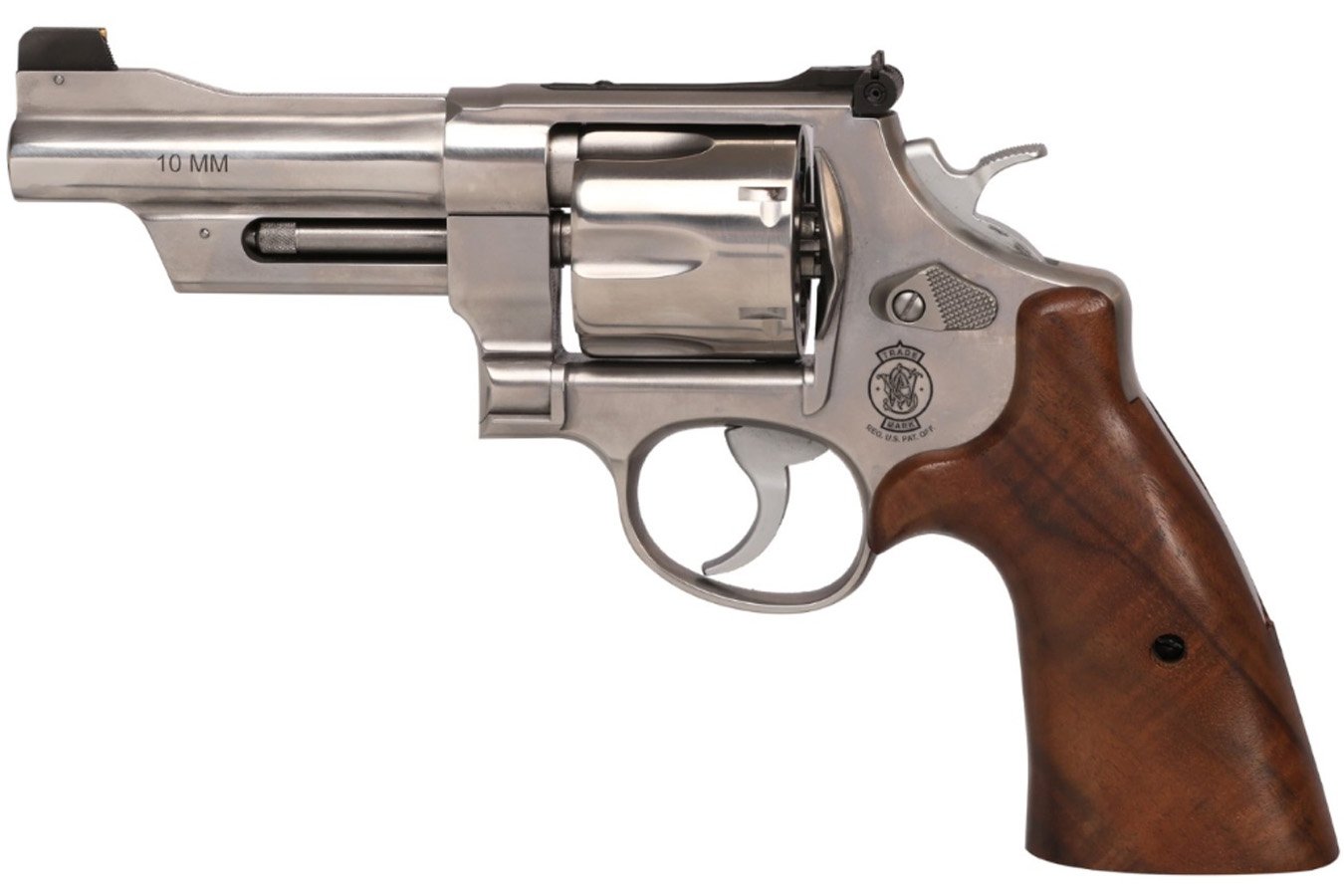 Smith & Wesson 610 Mountain Gun 10mm DA/SA Revolver with Walnut Bear Hug Grips