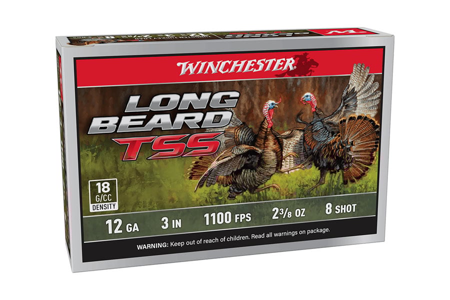 Winchester 12 Gauge 3 Inch 2-3/8 Oz 8 Shot Long Beard TSS 5/Box