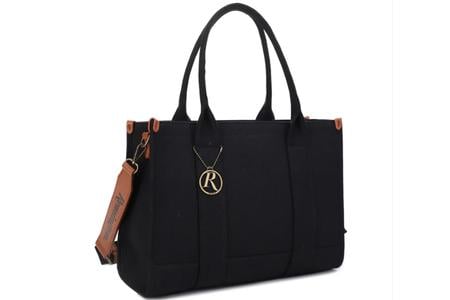 REMINGTON HUNTSVILLE CANVAS CCW TOTE BAG BLACK/BLACK