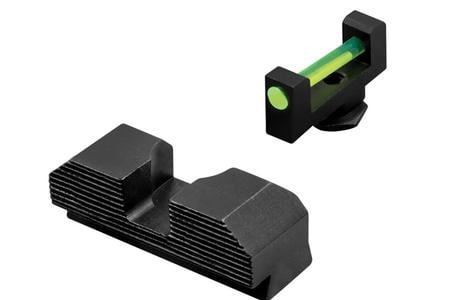 FIBER OPTIC GREEN - GLOCK STD. HT. 17,19,22-24,26,27,31- 36,38,45,49