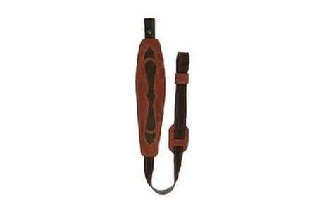 LONG TAPER LEATHER GUNSLING BROWN