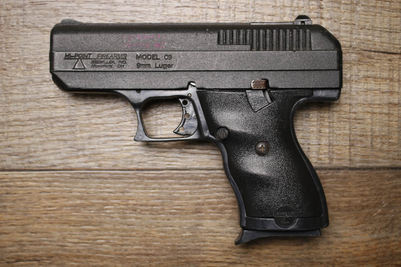 Hi Point C9 9mm Police Trade-In Pistol