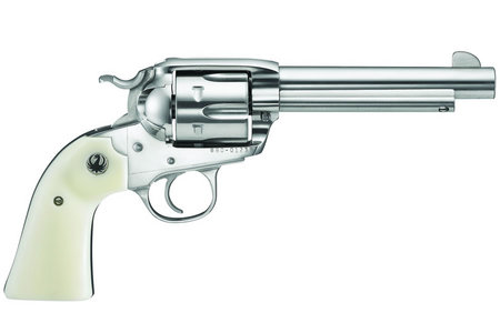 RUGER Bisley Vaquero 45 Colt Stainless Single-Action Revolver