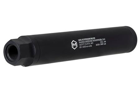MS-22 22 LR SUPPRESSOR 5.9 IN 1/2X28 DIRECT THREAD