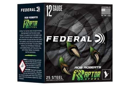 12GA 3IN 1 3/8OZ 1400FPS #2 RAPTOR STEEL