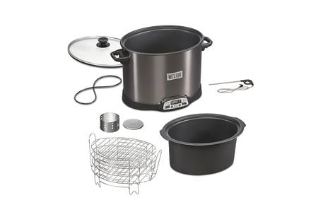 SLOW COOKER, 10 QT DIGITAL W SMOKER