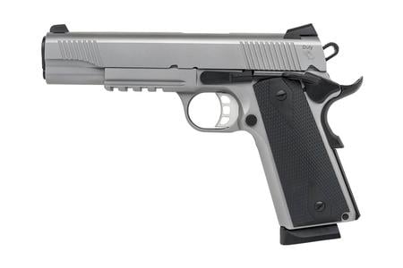 TISAS 1911 DUTY SS45R 45 ACP SS 5` BLACK GRIPS 2X8 RD MAGS