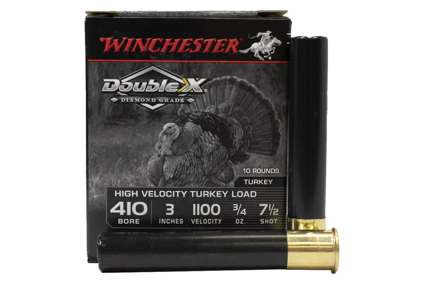 Winchester 410 Gauge 3 Inch 3/4 oz 7.5 Shot Double X Diamond 10/Box