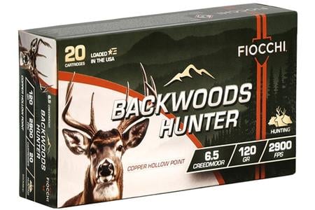 BACKWOODS HUNTER 6.5 CREEDMOOR 120GR
