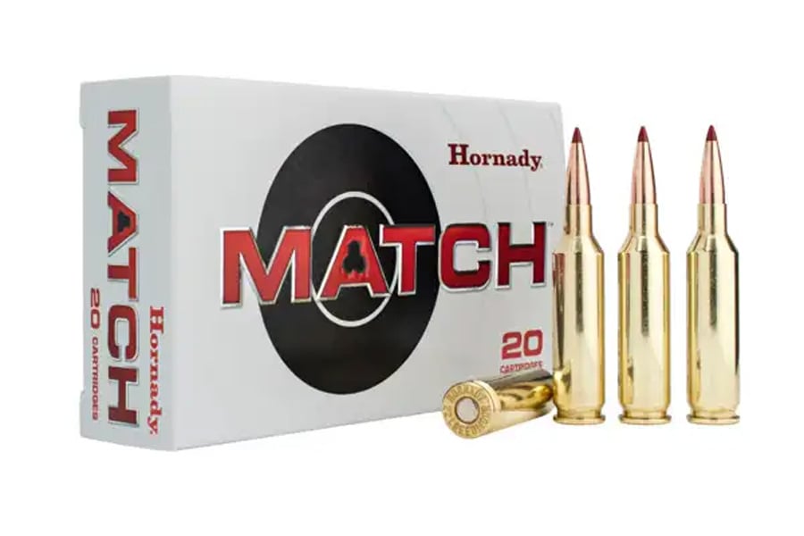 Hornady 22 Creedmoor 80 gr ELD Match 20/Box