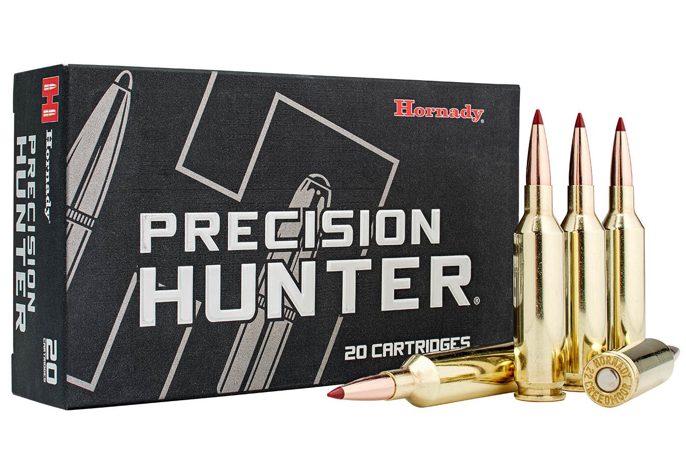 Hornady 22 Creedmoor 80 gr ELD-X Precision Hunter 20/Box