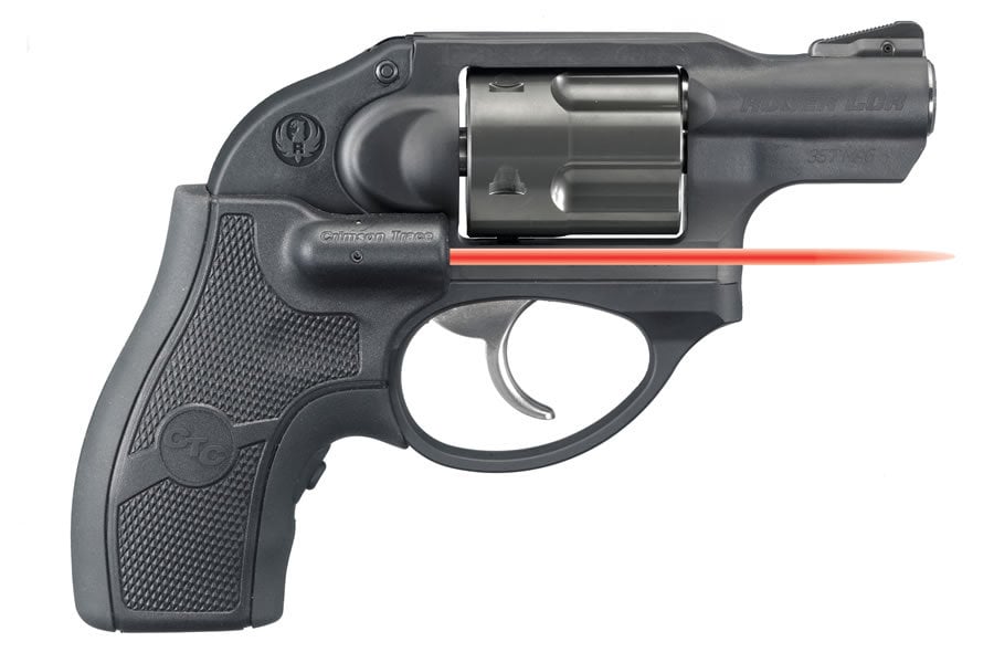 RUGER LCR 357 MAG W/ CRIMSON TRACE LASERGRIPS