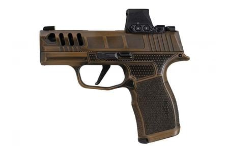 P365X 9MM SHARK COAST FDE W/ ROMEO OPTIC