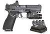 SPRINGFIELD ECHELON 9MM PISTOL 4.5 IN BARREL OPTIC READY CRIMSON TRACE LIGHT 5 MAGS