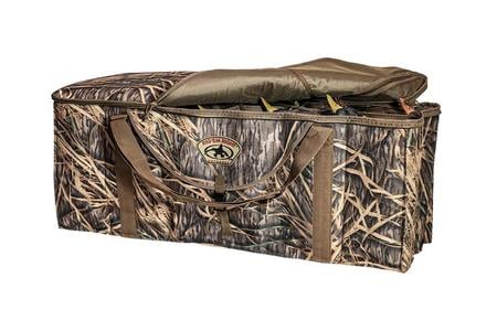 NEW-12-SLOT DELUXE DUCK DECOY BAG - MOSSY OAK ORIG SHADOWGRASS			 