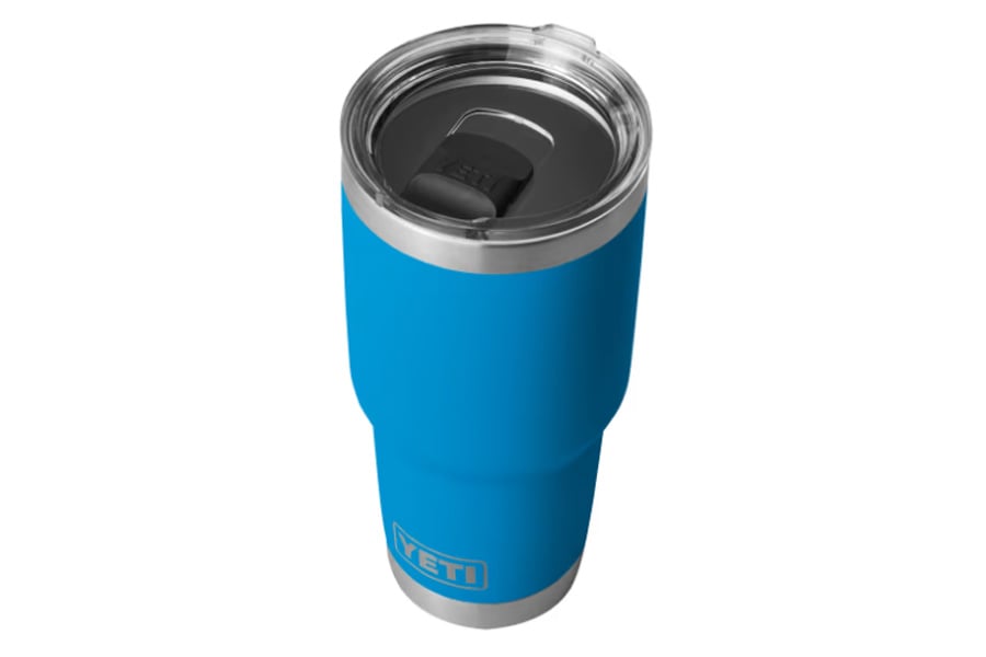 Yeti Coolers Rambler 30 oz Tumbler with MagSlider Lid Big Wave Blue
