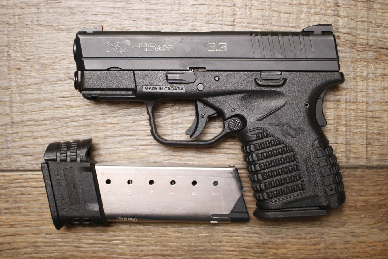 Springfield XDS-45 45 ACP Police Trade-In Pistol with two Magazines