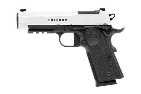 SIG SAUER 1911 .45 ACP X-SERIES CARRY FREEDOM TP USA WHITE SLIDE 2X8 RD MAG