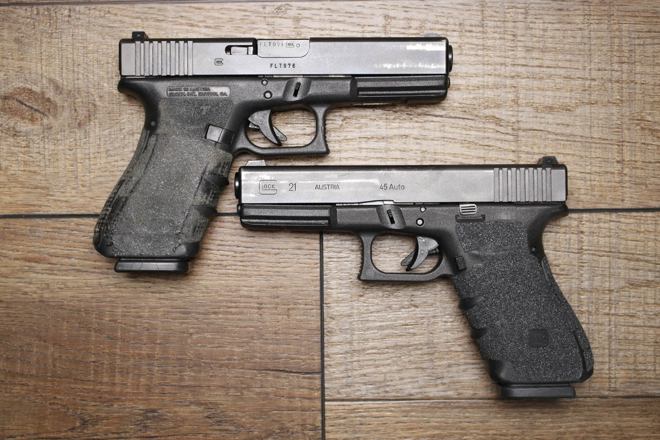 Glock 21 Gen 3 45 ACP Stippled Police Trade-In Pistol (Fair Condition)