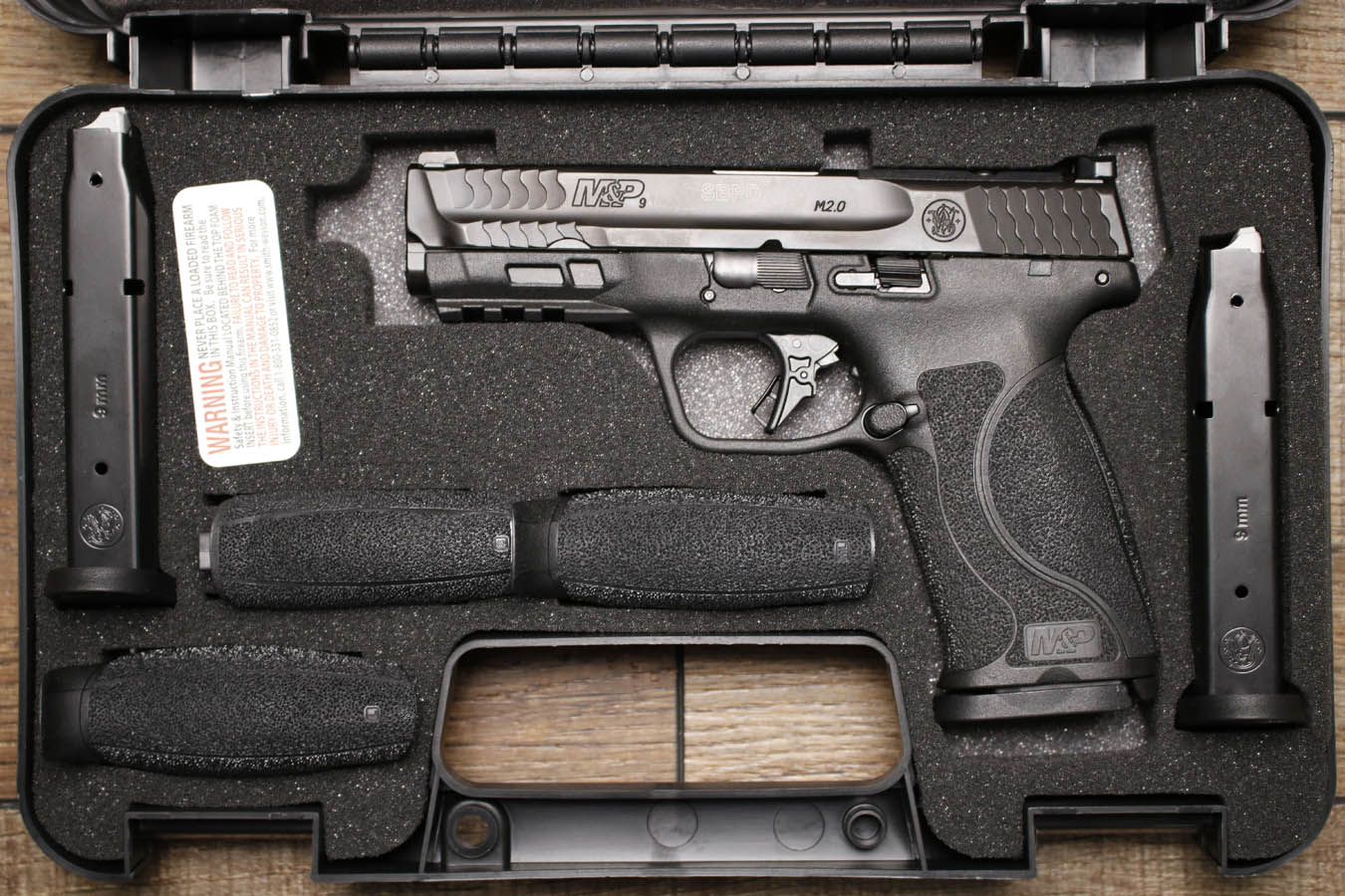 Smith & Wesson M&P9 M2.0 Full-Size 9mm Optic Ready Police Trade-in Pistols with South Bend PD Markings (Very Good Condition)